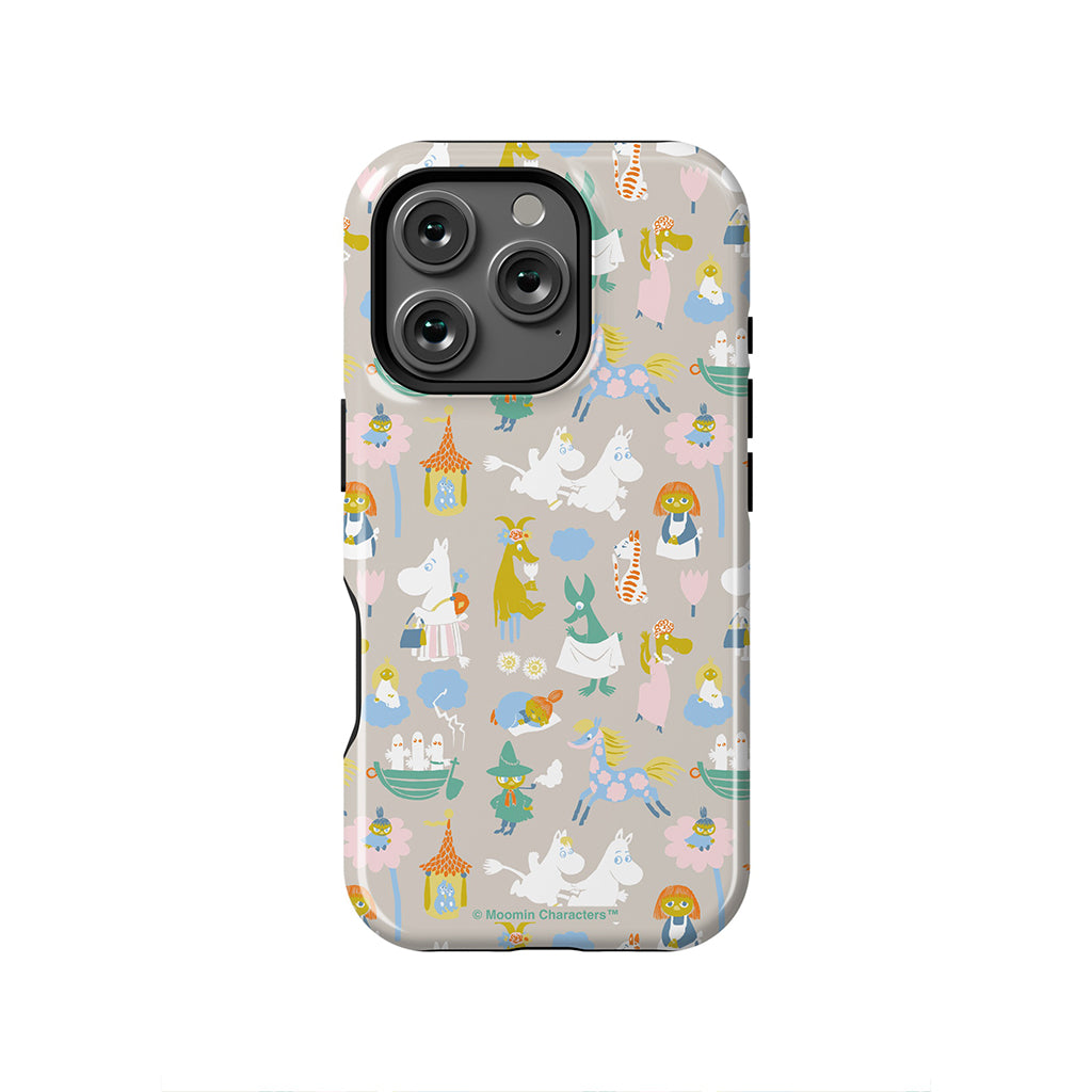 Moomin Characters II Apple iPhone Tough Case
