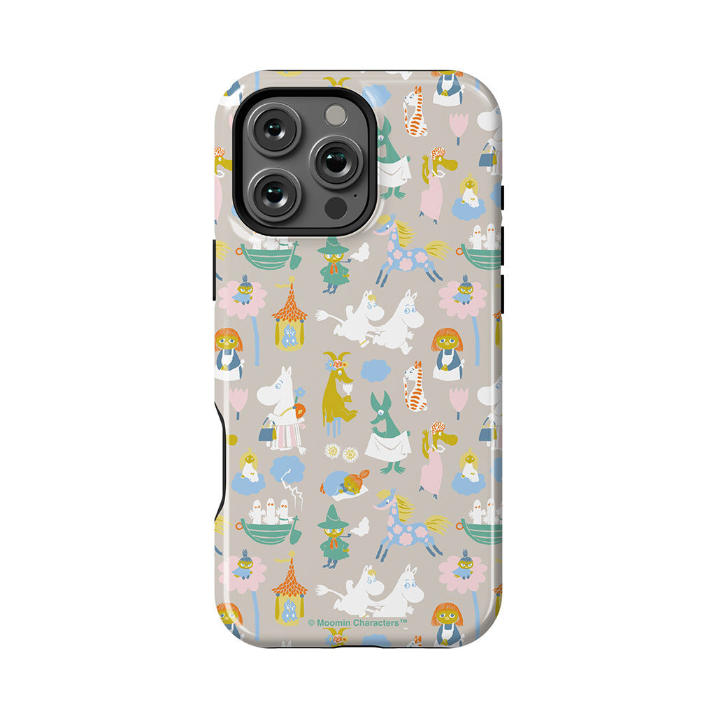 Moomin Characters II Apple iPhone Tough Case