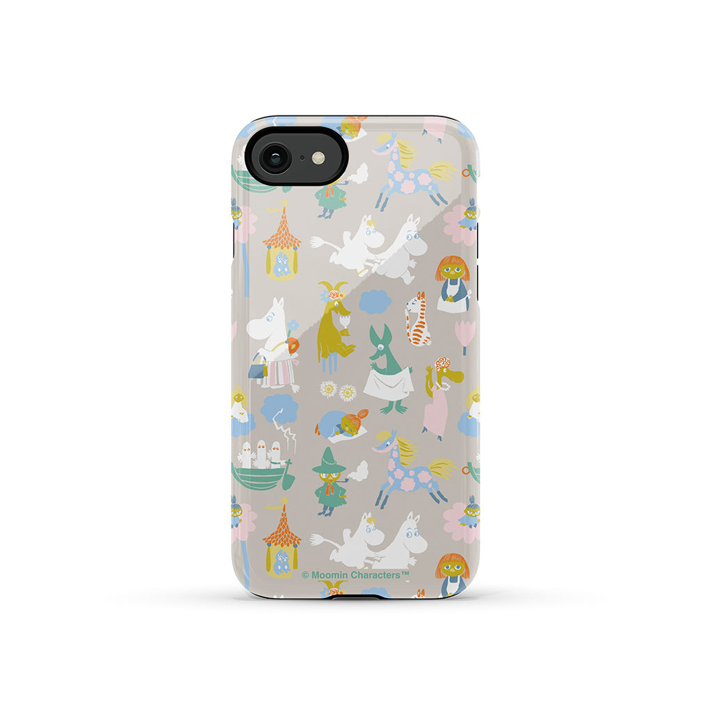 Moomin Characters II Apple iPhone Tough Case
