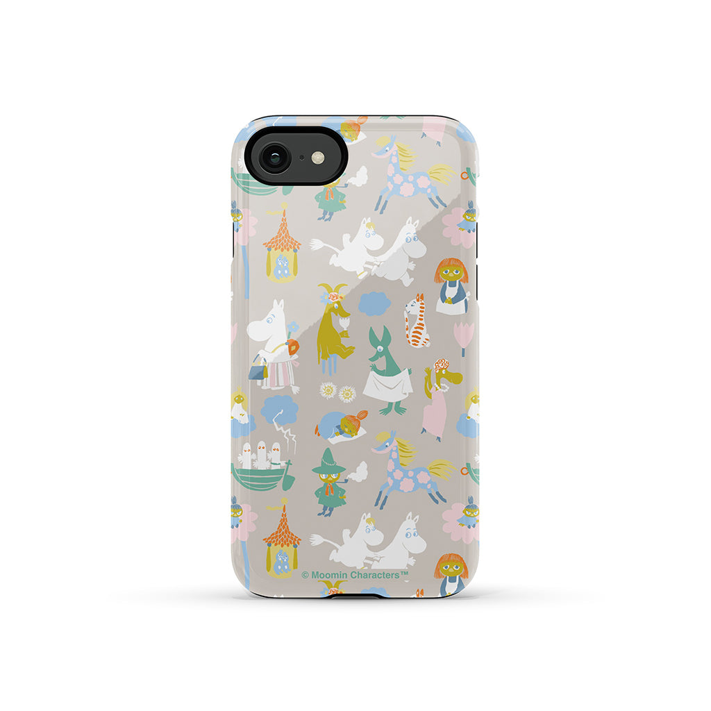Moomin Characters II Apple iPhone Tough Case