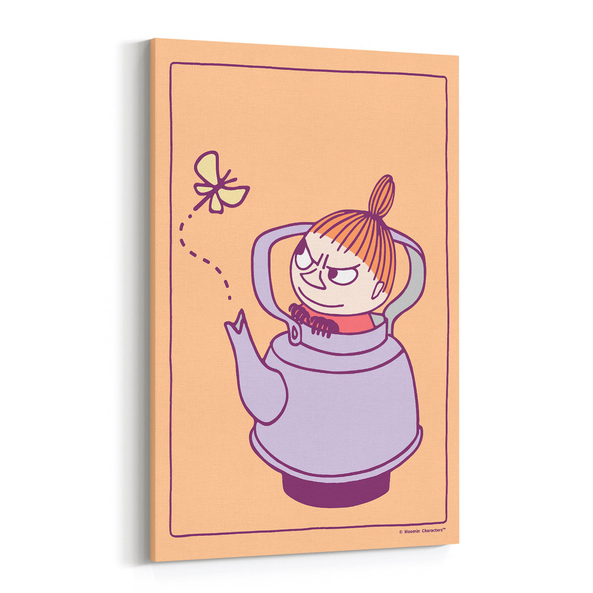 Little My Teapot Stretched Canvas