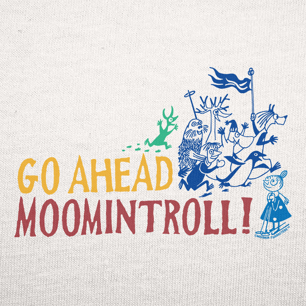 Color Go Ahead Moomintroll! Winter Games Sports Adult Sweatshirt
