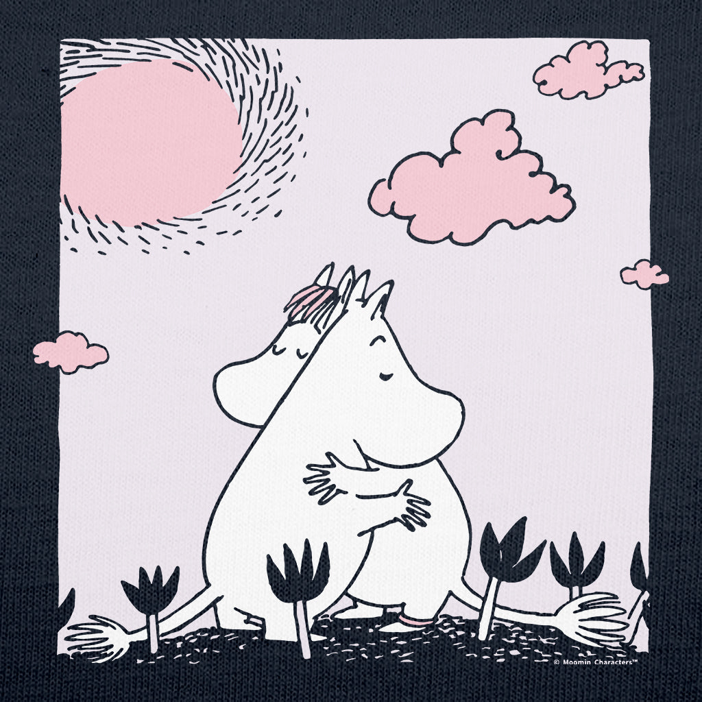 Moomintroll & Snorkmaiden Love Hugs Adult T-Shirt