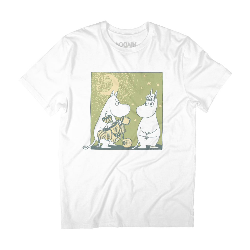 Snorkmaiden Waving To Moomintroll Love Adult T-Shirt | Moomin Shop US