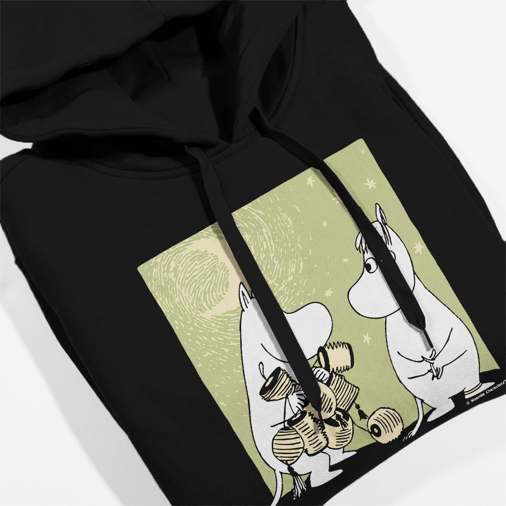 Moomintroll Lanterns Snorkmaiden Love Adult Hoodie | Moomin Shop US