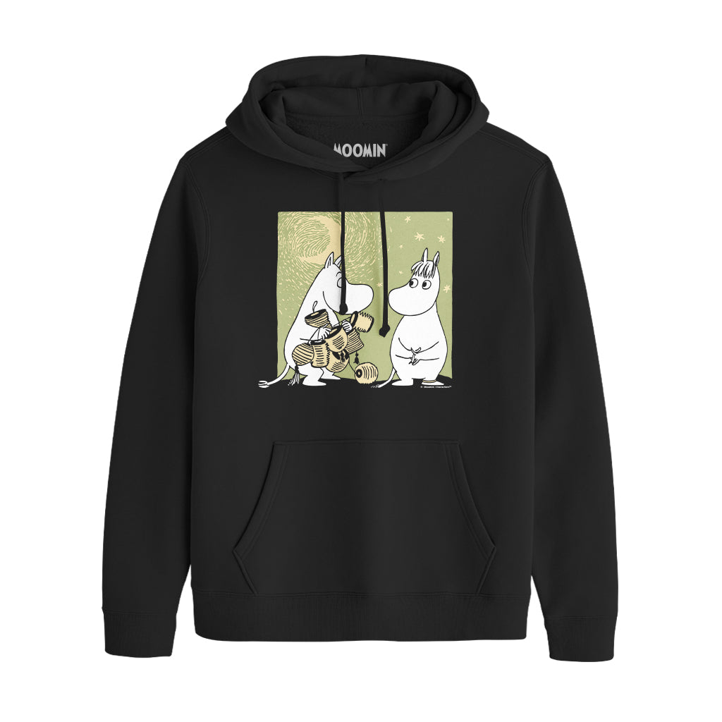 Moomintroll Lanterns Snorkmaiden Love Adult Hoodie