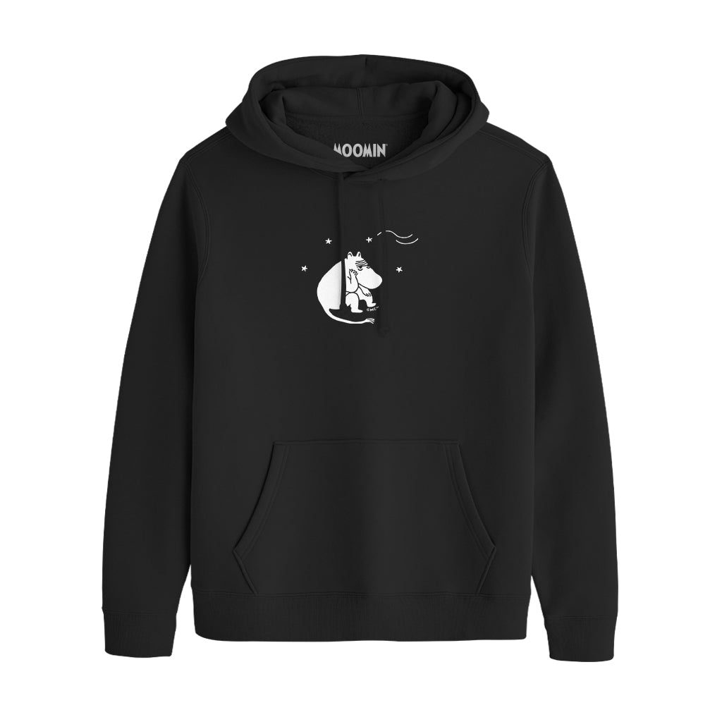 Comet in Moominland Unhappy Moomintroll Adult Hoodie