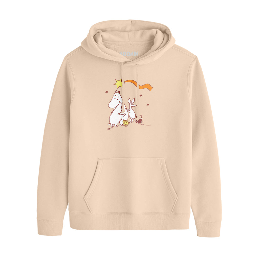 Comet in Moominland Moomintroll & Snorkmaiden Family Hug Adult Hoodie