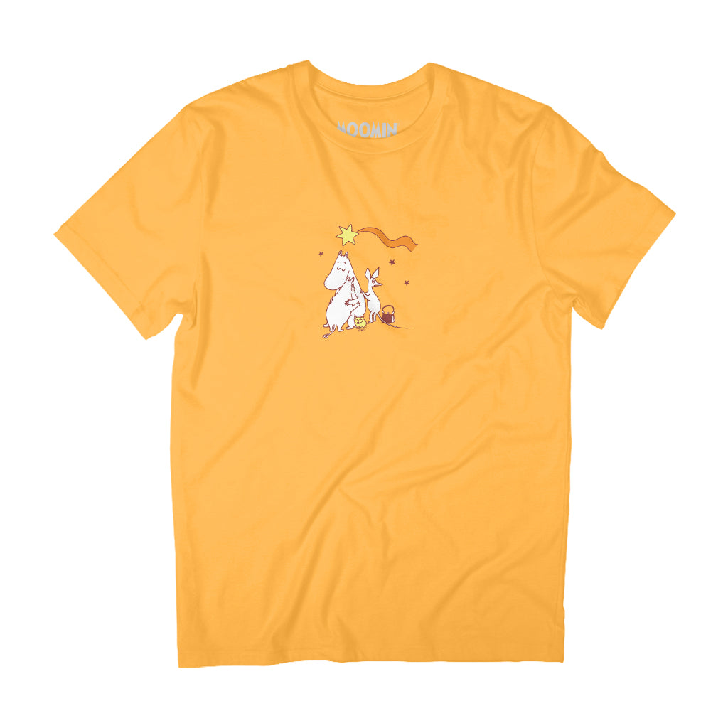 Comet in Moominland Moomintroll & Snorkmaiden Family Hug Adult T-Shirt