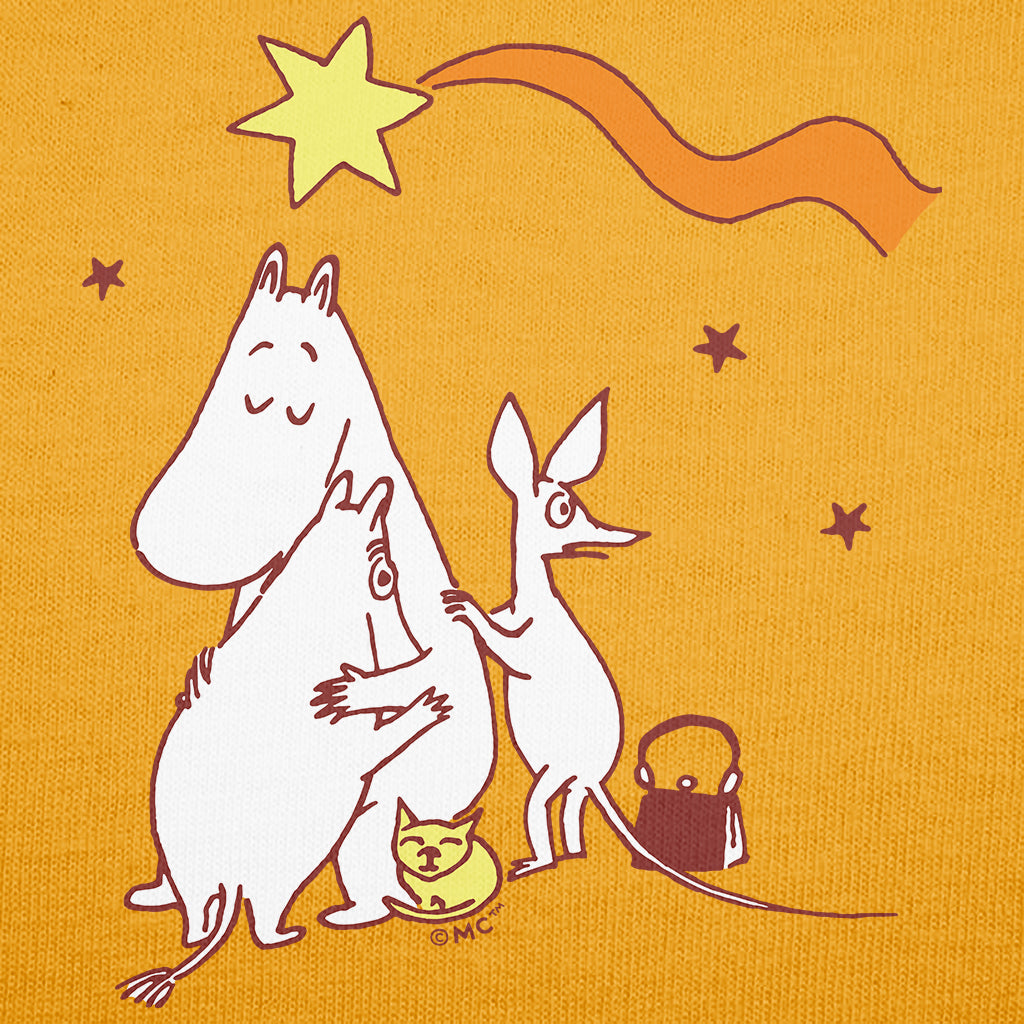 Comet in Moominland Moomintroll & Snorkmaiden Family Hug Adult T-Shirt