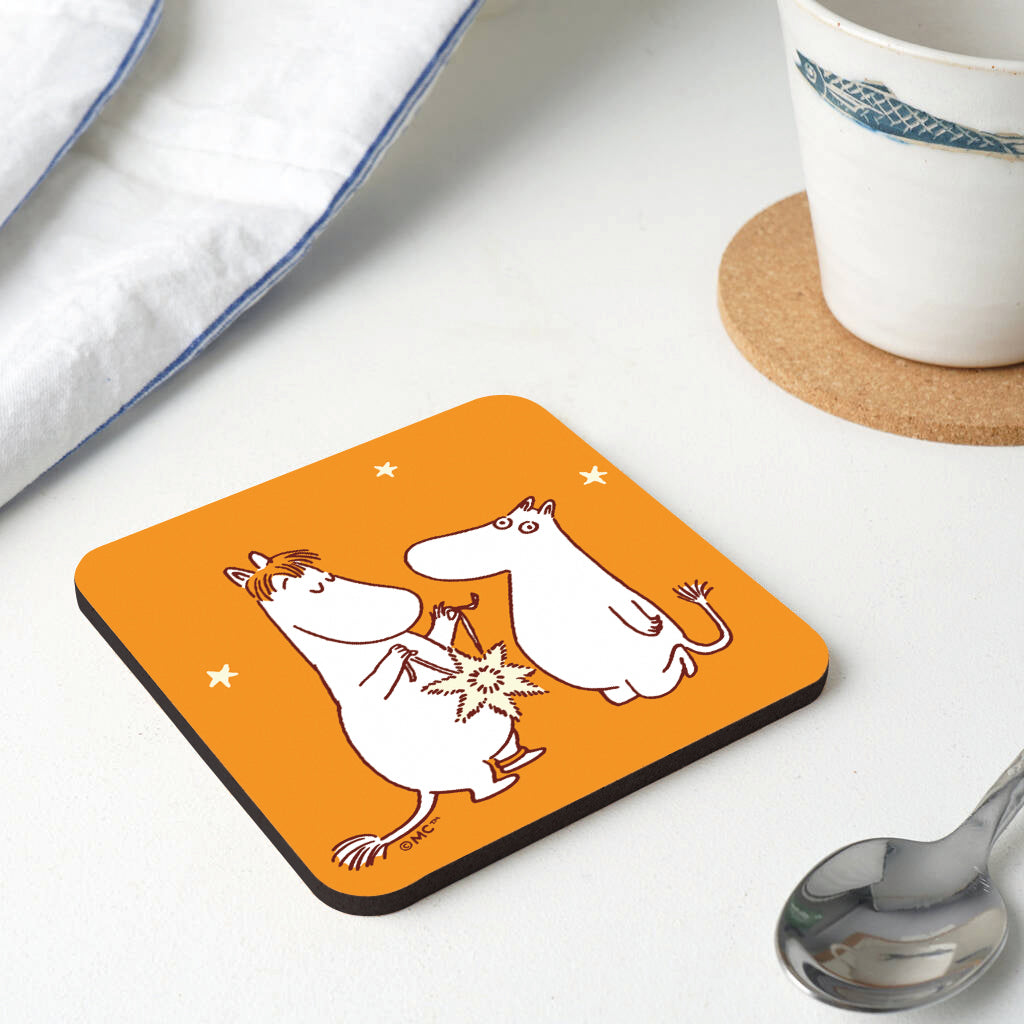 Comet in Moominland Moomintroll, Snorkmaiden The Perfect Gift Coaster