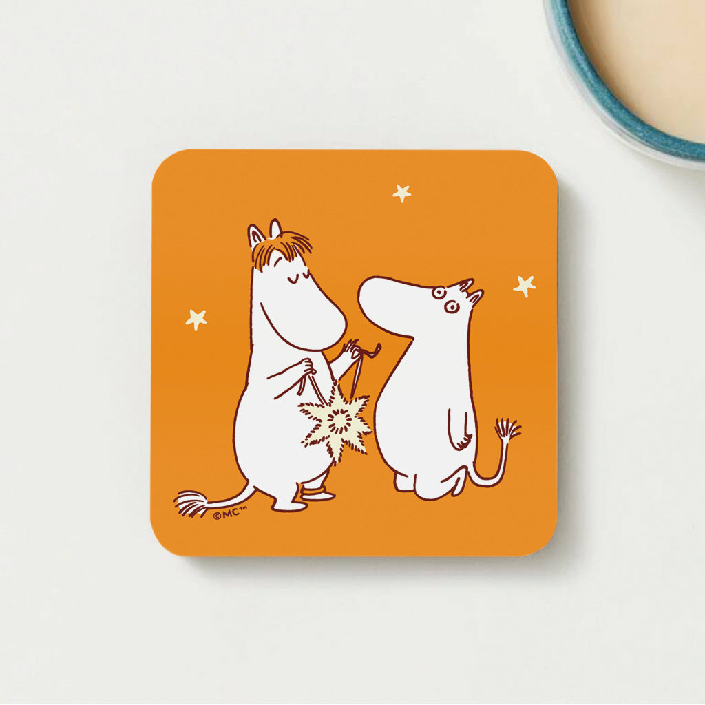 Comet in Moominland Moomintroll, Snorkmaiden The Perfect Gift Coaster