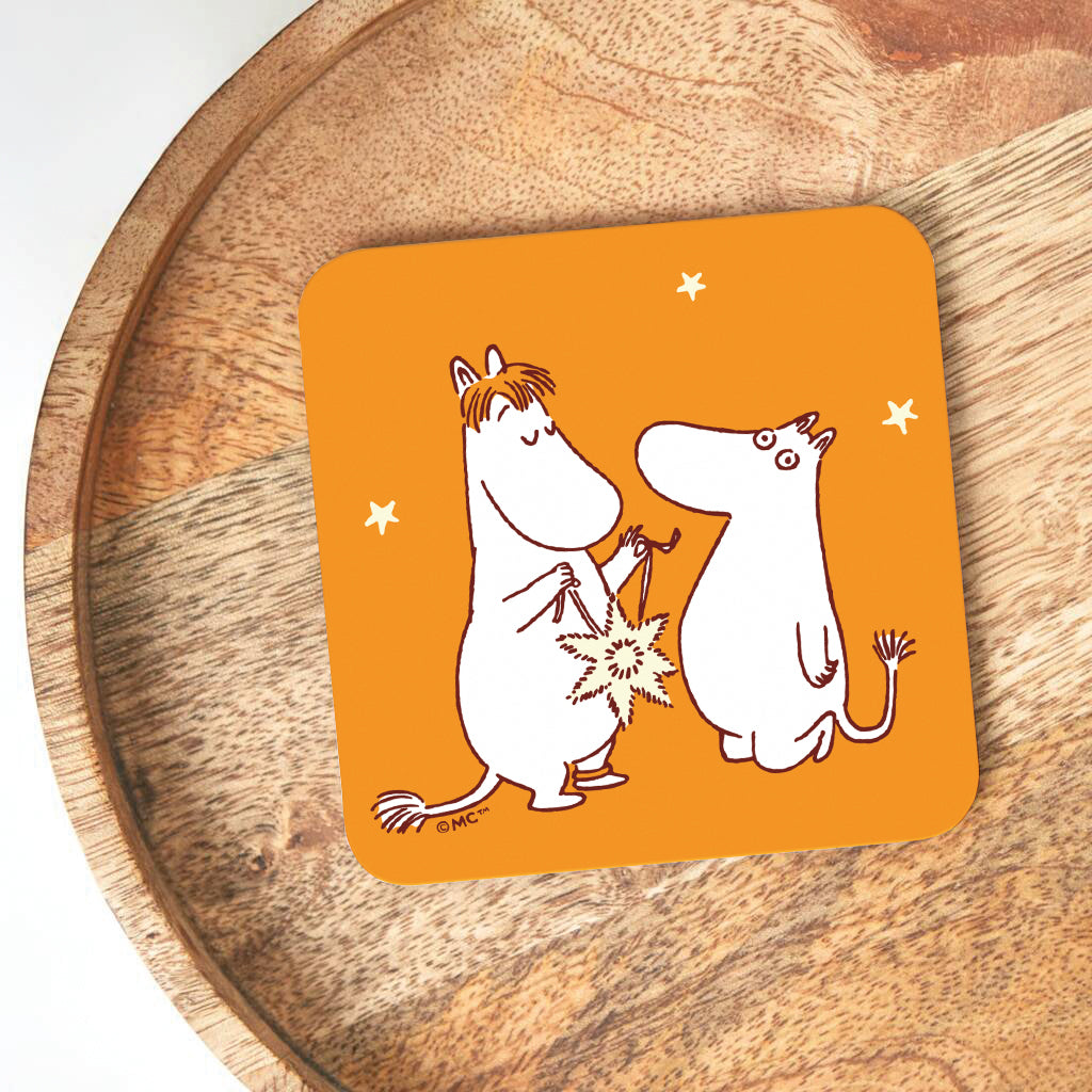 Comet in Moominland Moomintroll, Snorkmaiden The Perfect Gift Coaster