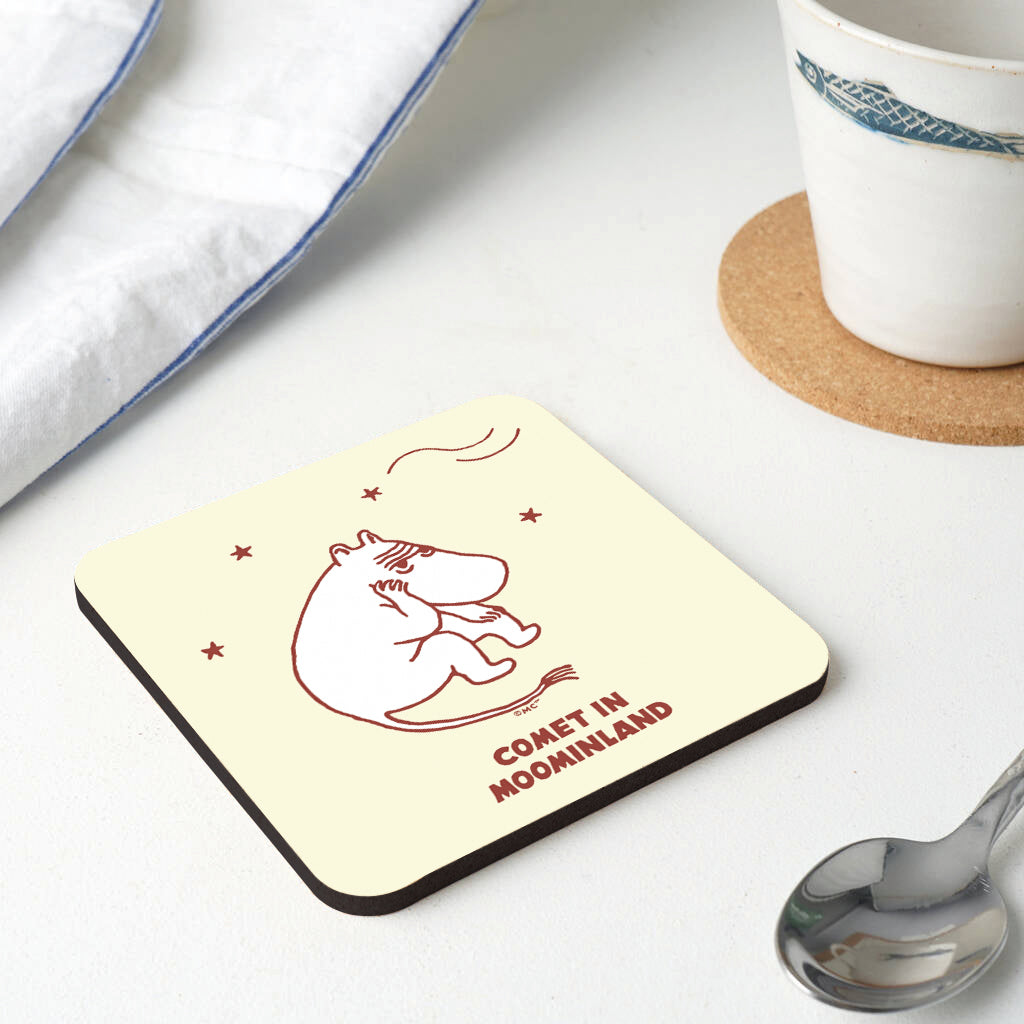 Comet in Moominland Unhappy Moomintroll Coaster