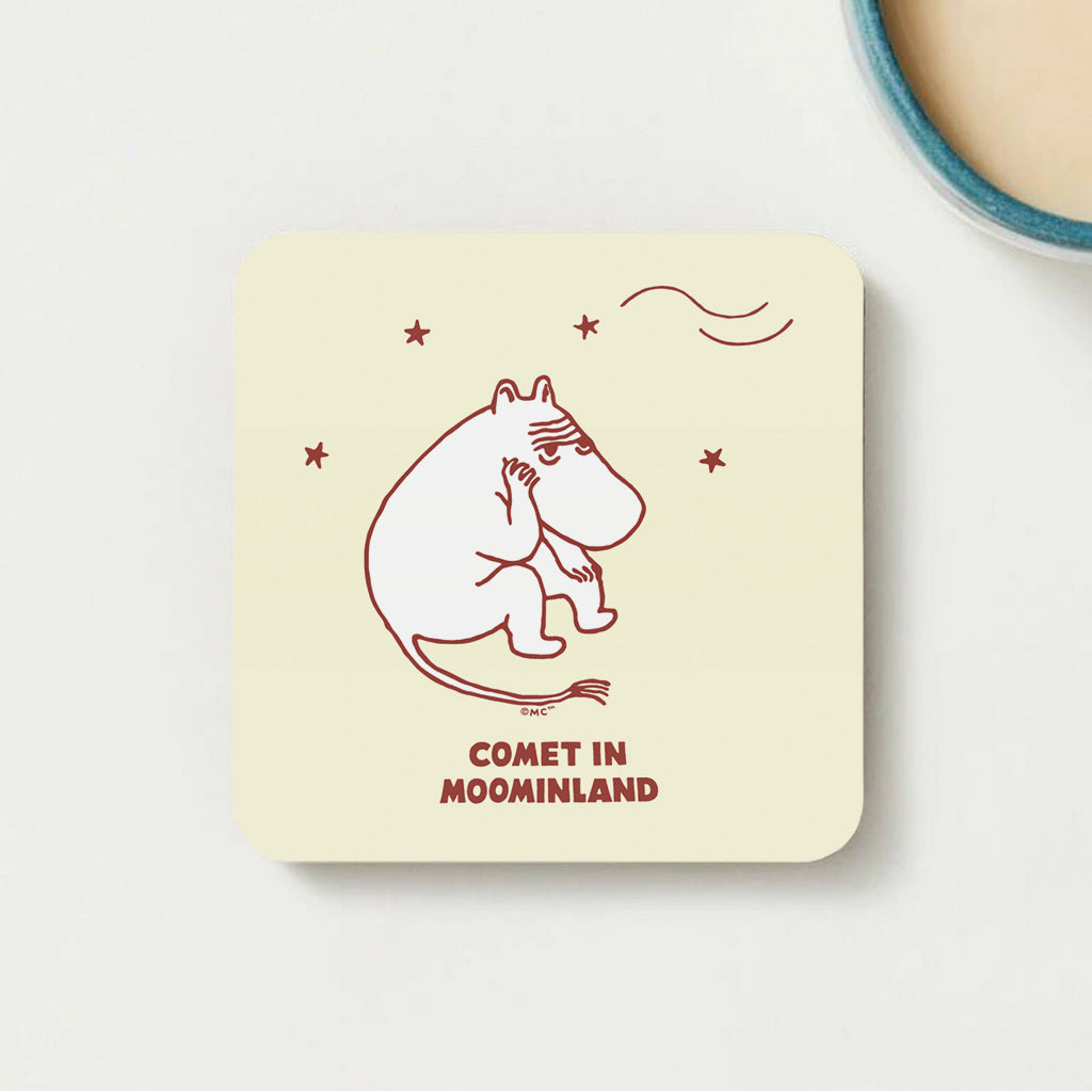 Comet in Moominland Unhappy Moomintroll Coaster