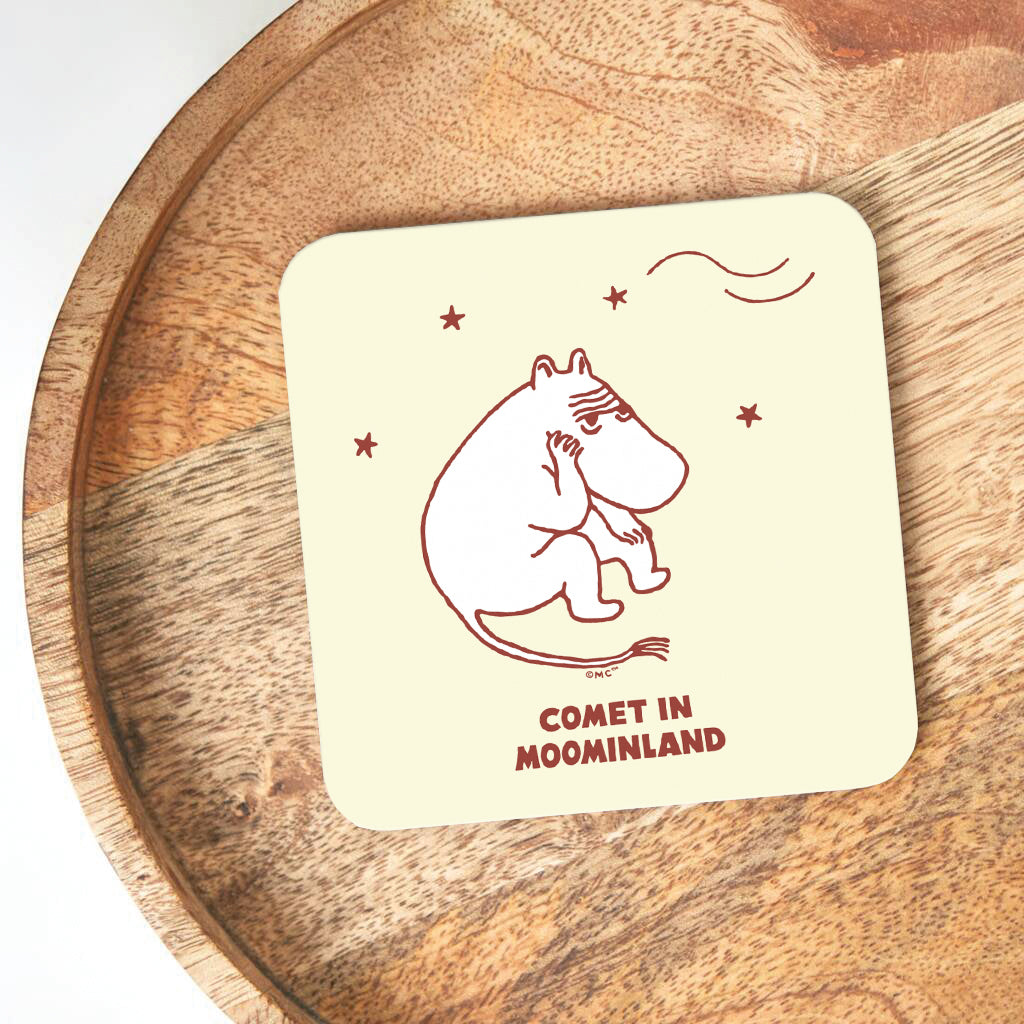 Comet in Moominland Unhappy Moomintroll Coaster