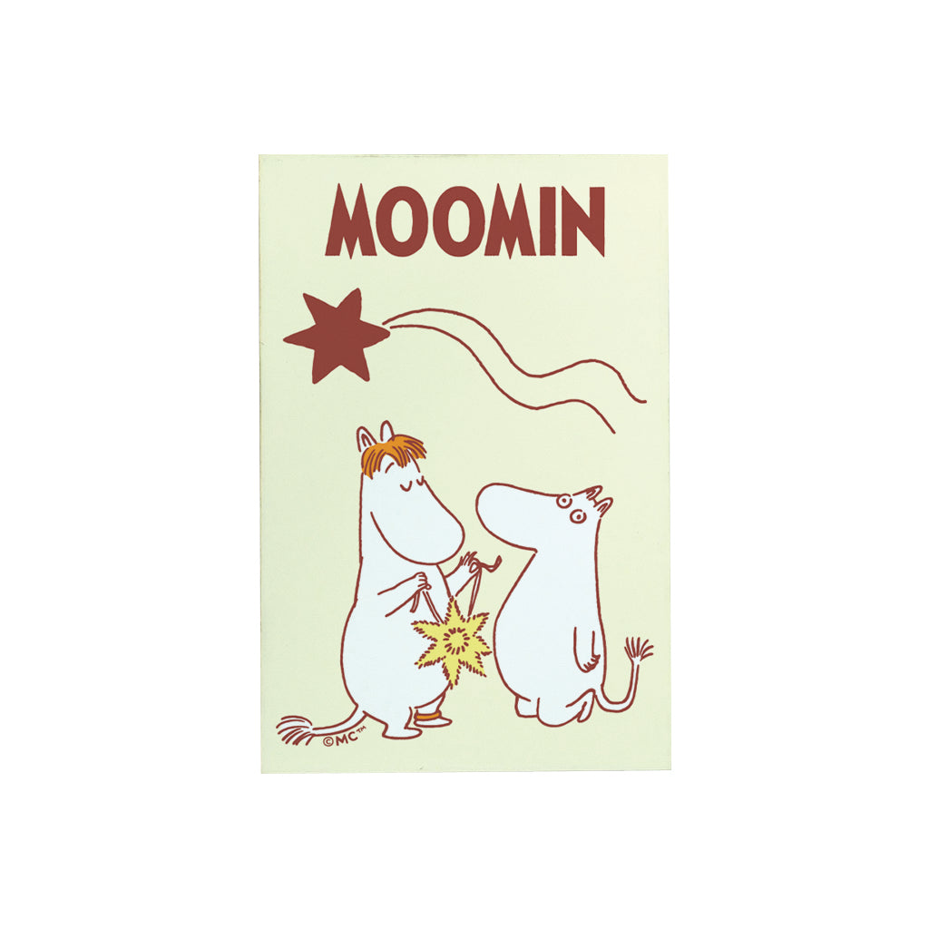 Comet in Moominland Moomintroll, Snorkmaiden The Perfect Gift Rectangle Wooden Magnet