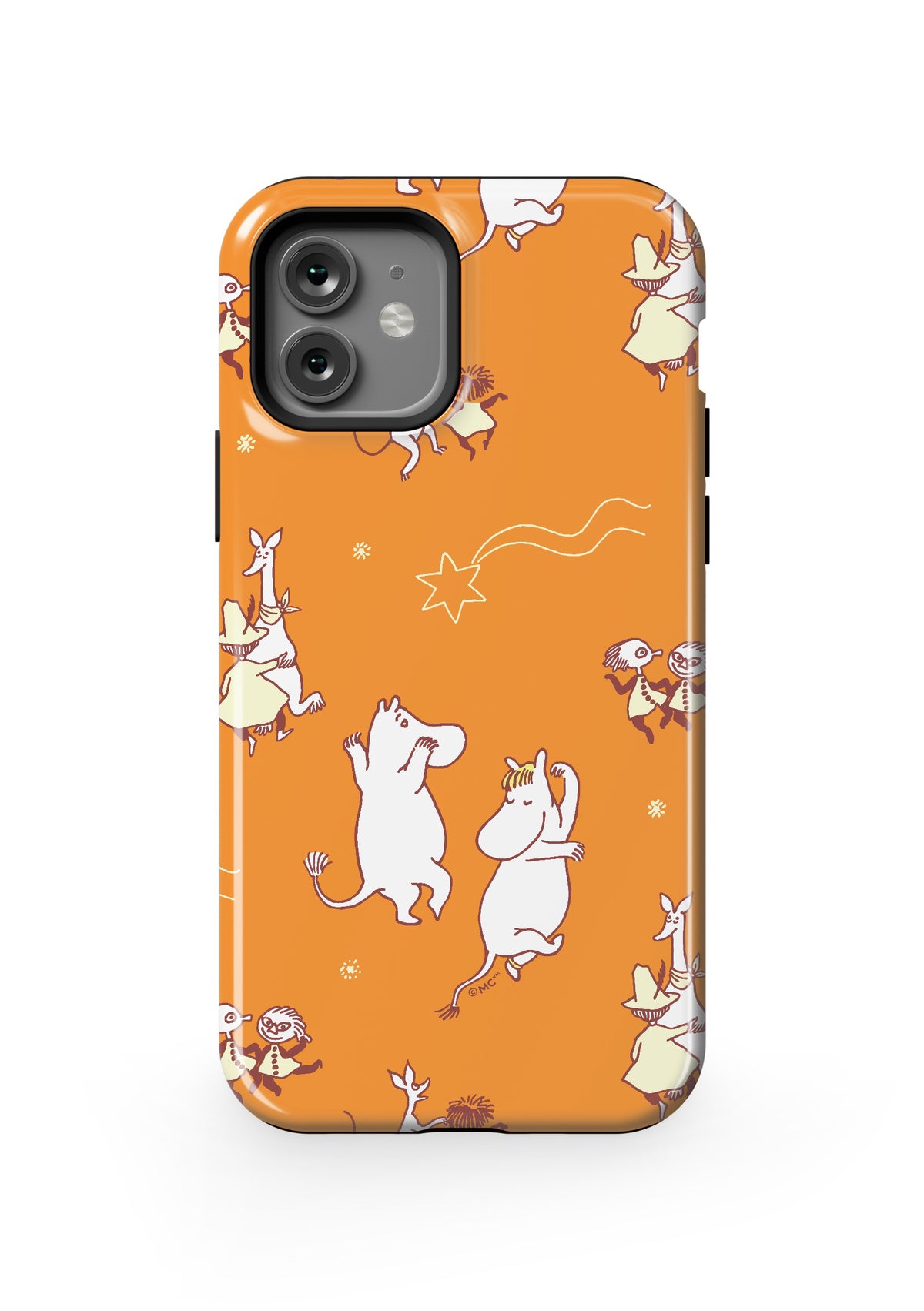 Comet in Moominland Moomintroll, Snorkmaiden & Snufkin Happy Dance Partners II Apple iPhone Tough Case
