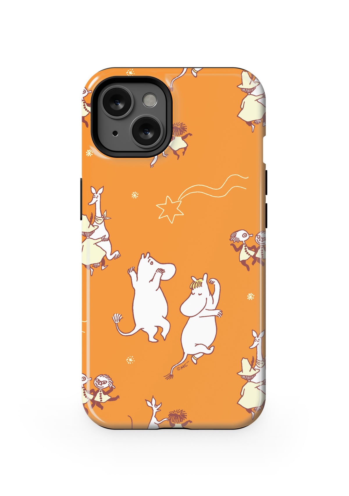 Comet in Moominland Moomintroll, Snorkmaiden & Snufkin Happy Dance Partners II Apple iPhone MagSafe Tough Case