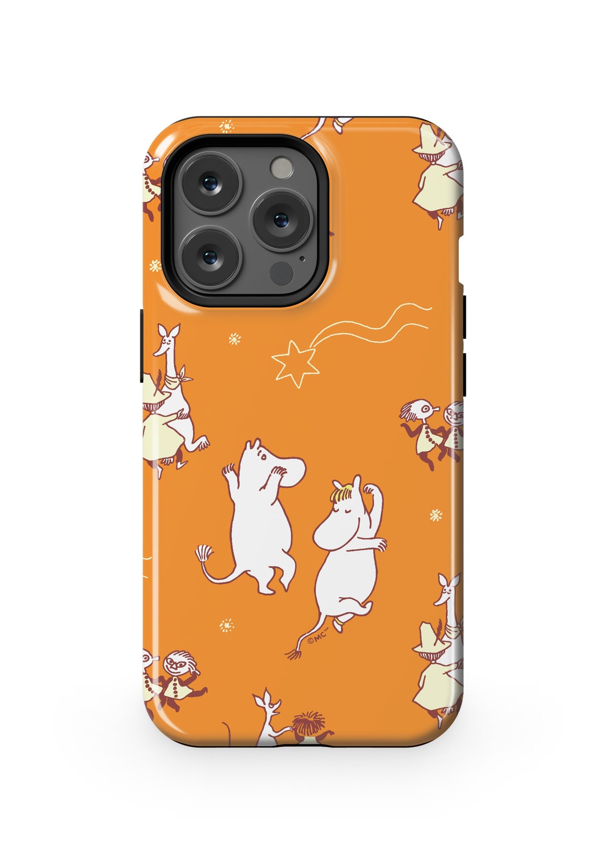 Comet in Moominland Moomintroll, Snorkmaiden & Snufkin Happy Dance Partners II Apple iPhone MagSafe Tough Case