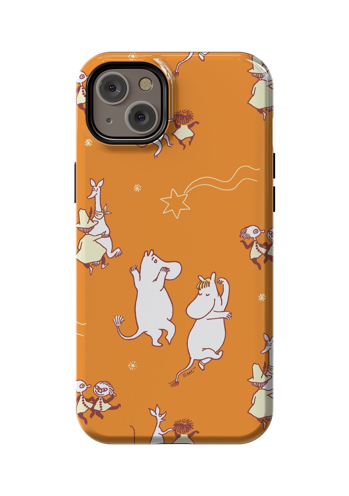 Comet in Moominland Moomintroll, Snorkmaiden & Snufkin Happy Dance Partners II Apple iPhone MagSafe Tough Case