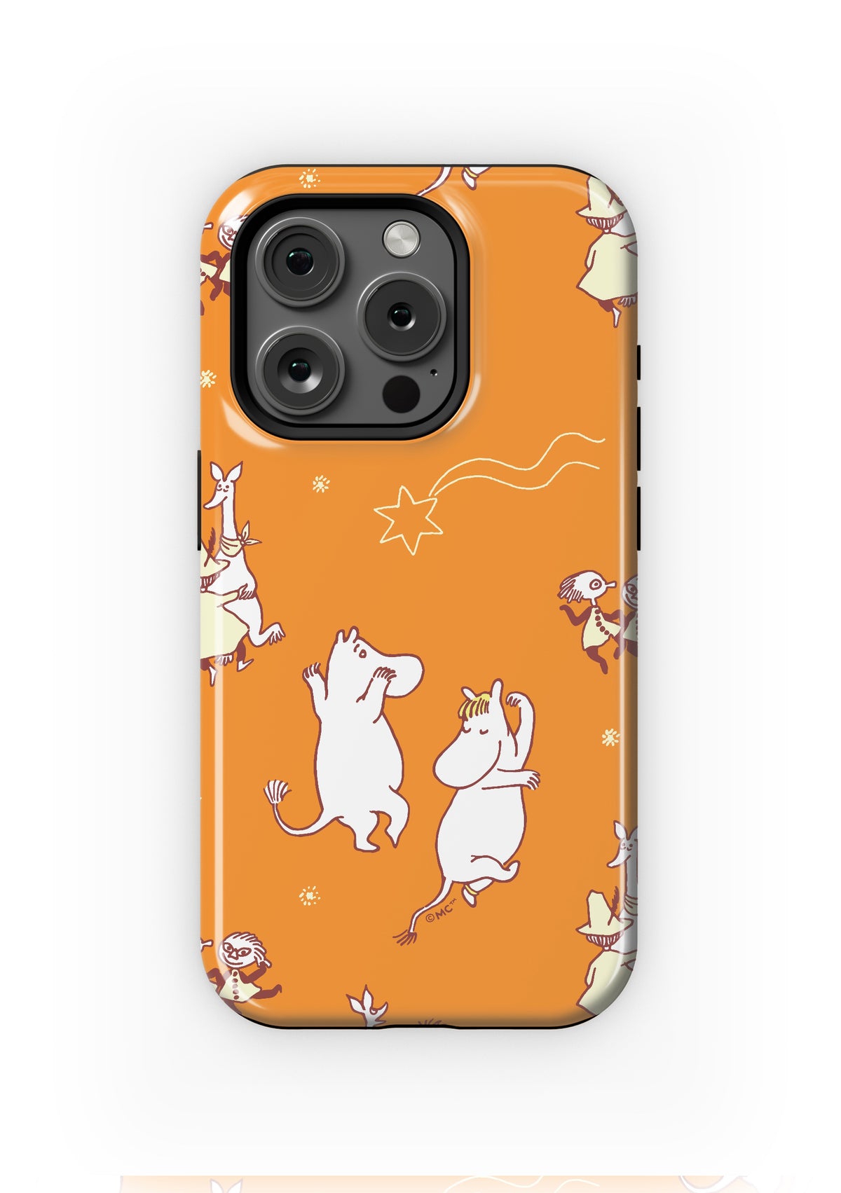 Comet in Moominland Moomintroll, Snorkmaiden & Snufkin Happy Dance Partners II Apple iPhone MagSafe Tough Case