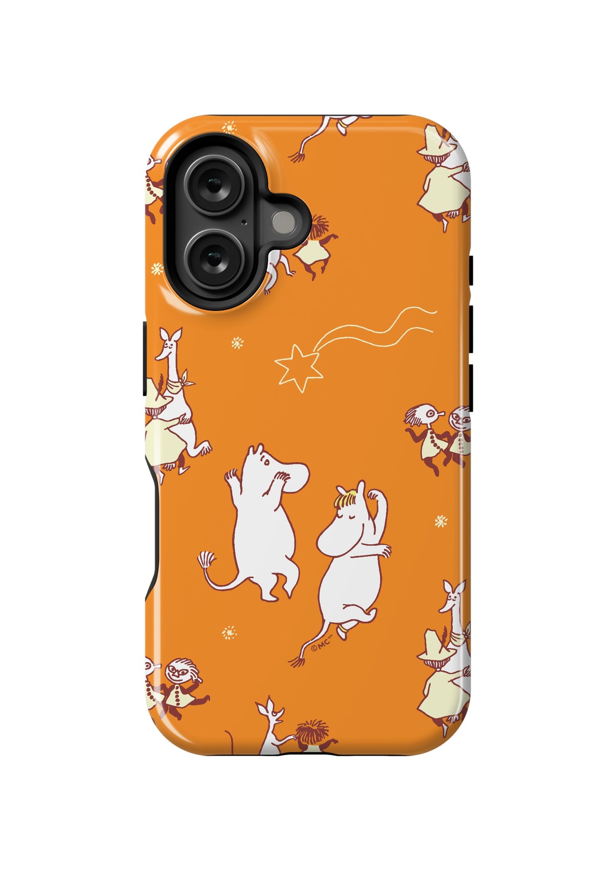 Comet in Moominland Moomintroll, Snorkmaiden & Snufkin Happy Dance Partners II Apple iPhone MagSafe Tough Case