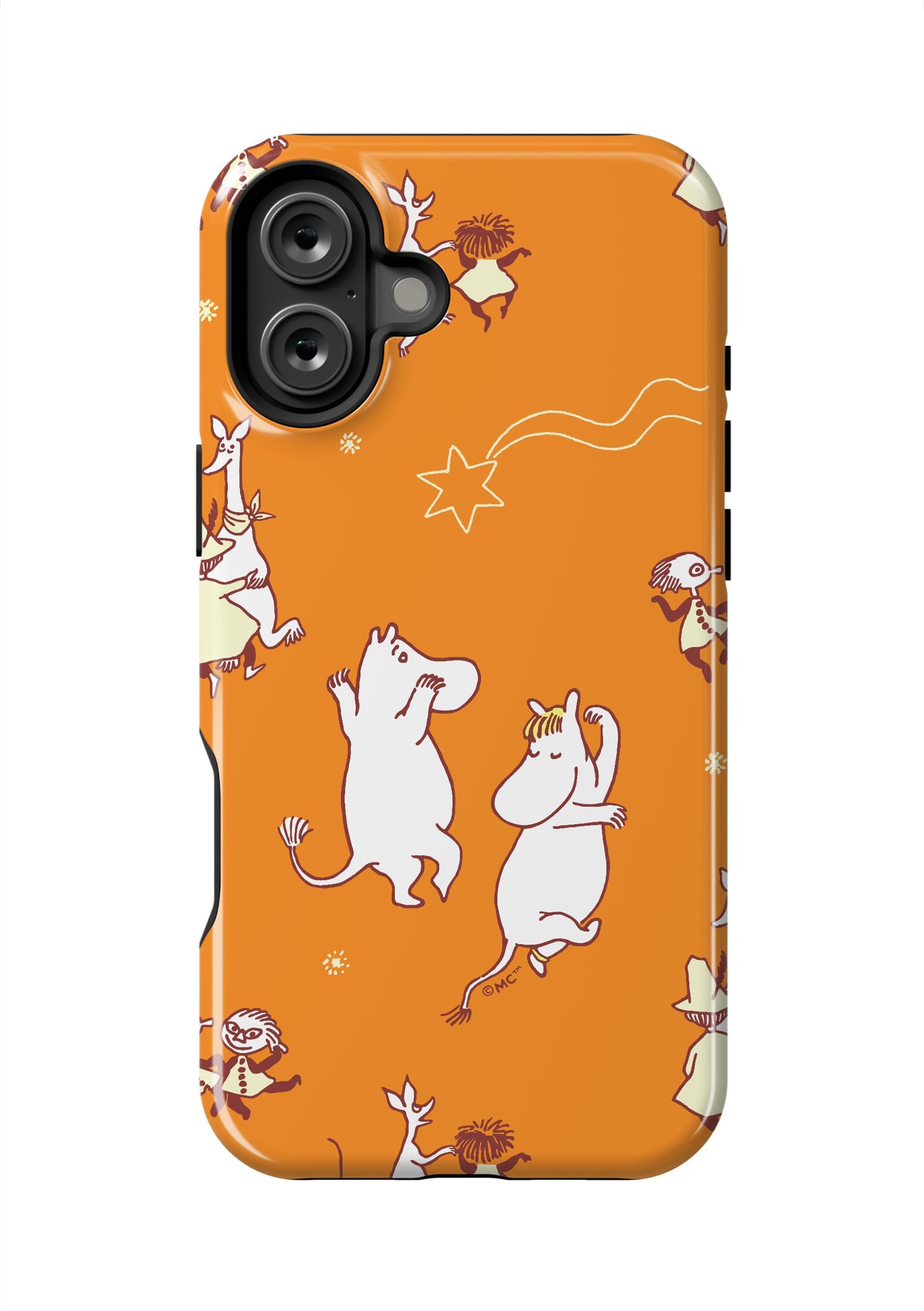 Comet in Moominland Moomintroll, Snorkmaiden & Snufkin Happy Dance Partners II Apple iPhone MagSafe Tough Case
