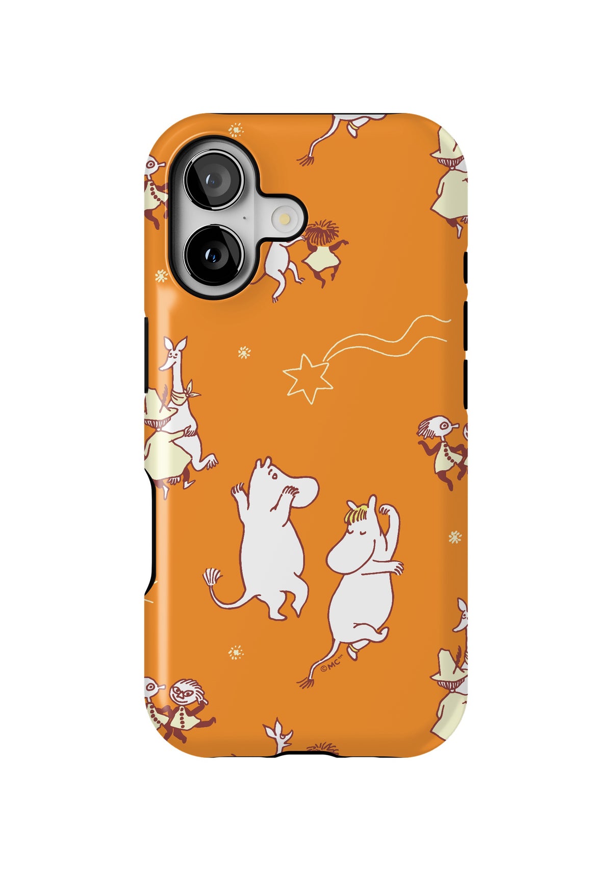 Comet in Moominland Moomintroll, Snorkmaiden & Snufkin Happy Dance Partners II Apple iPhone Tough Case