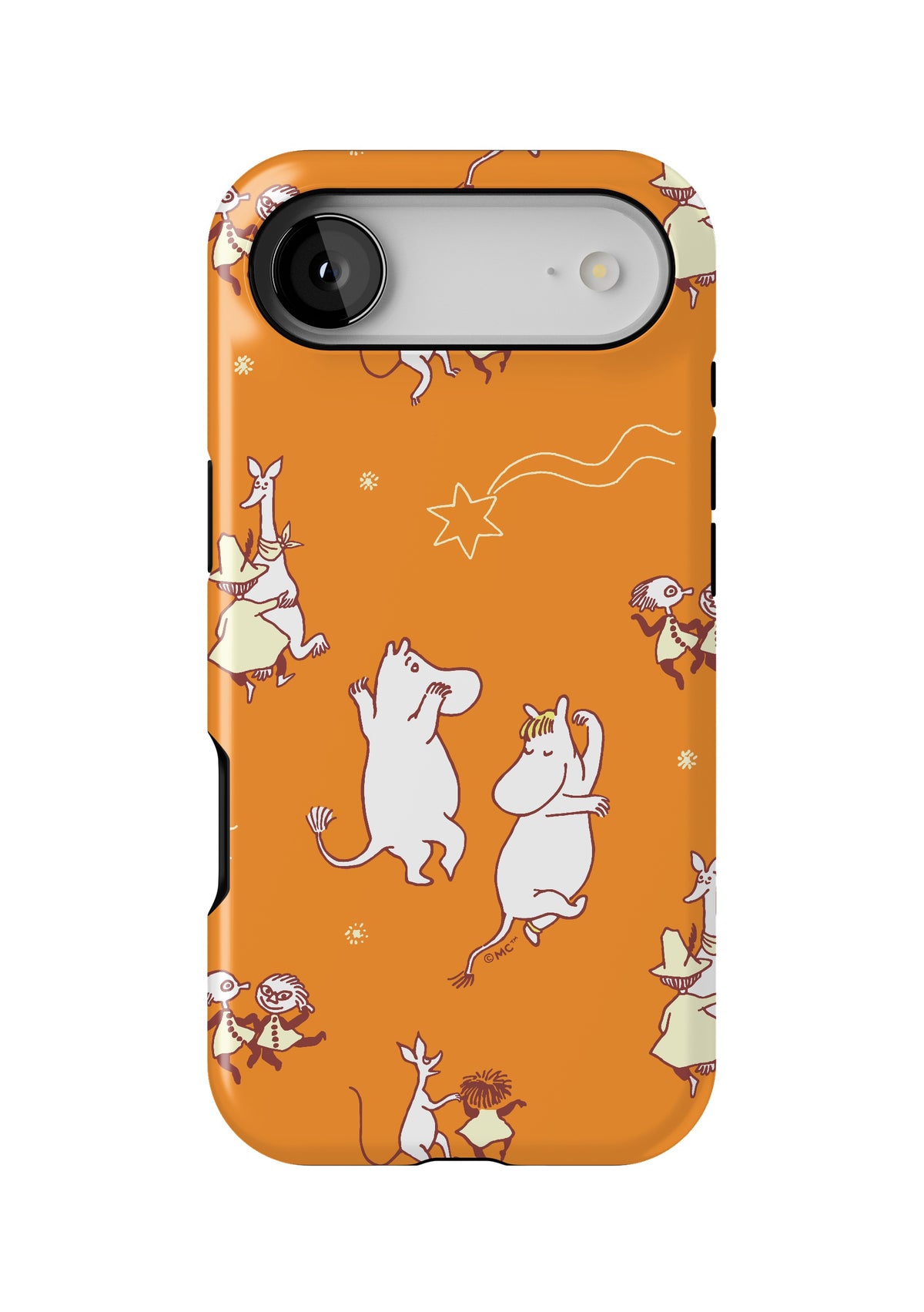 Comet in Moominland Moomintroll, Snorkmaiden & Snufkin Happy Dance Partners II Apple iPhone Tough Case
