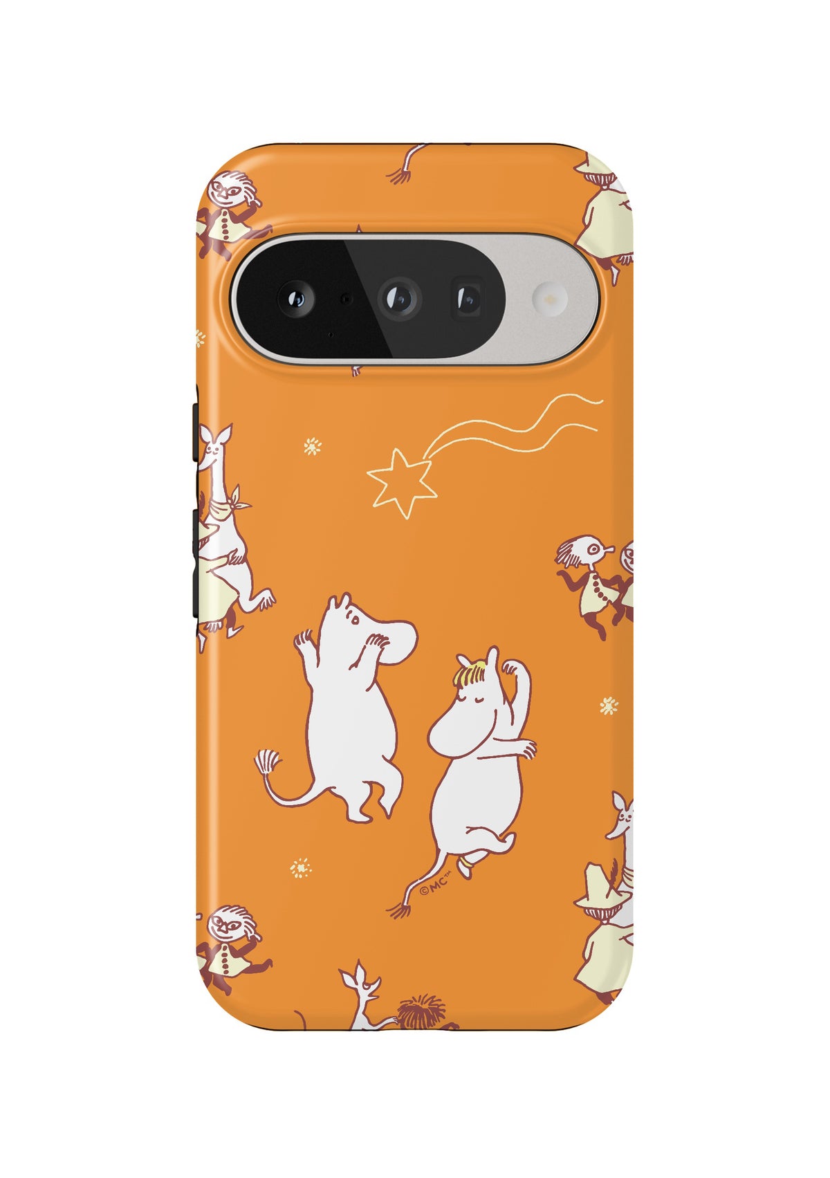 Comet in Moominland Moomintroll, Snorkmaiden & Snufkin Happy Dance Partners II Google Pixel Tough Case