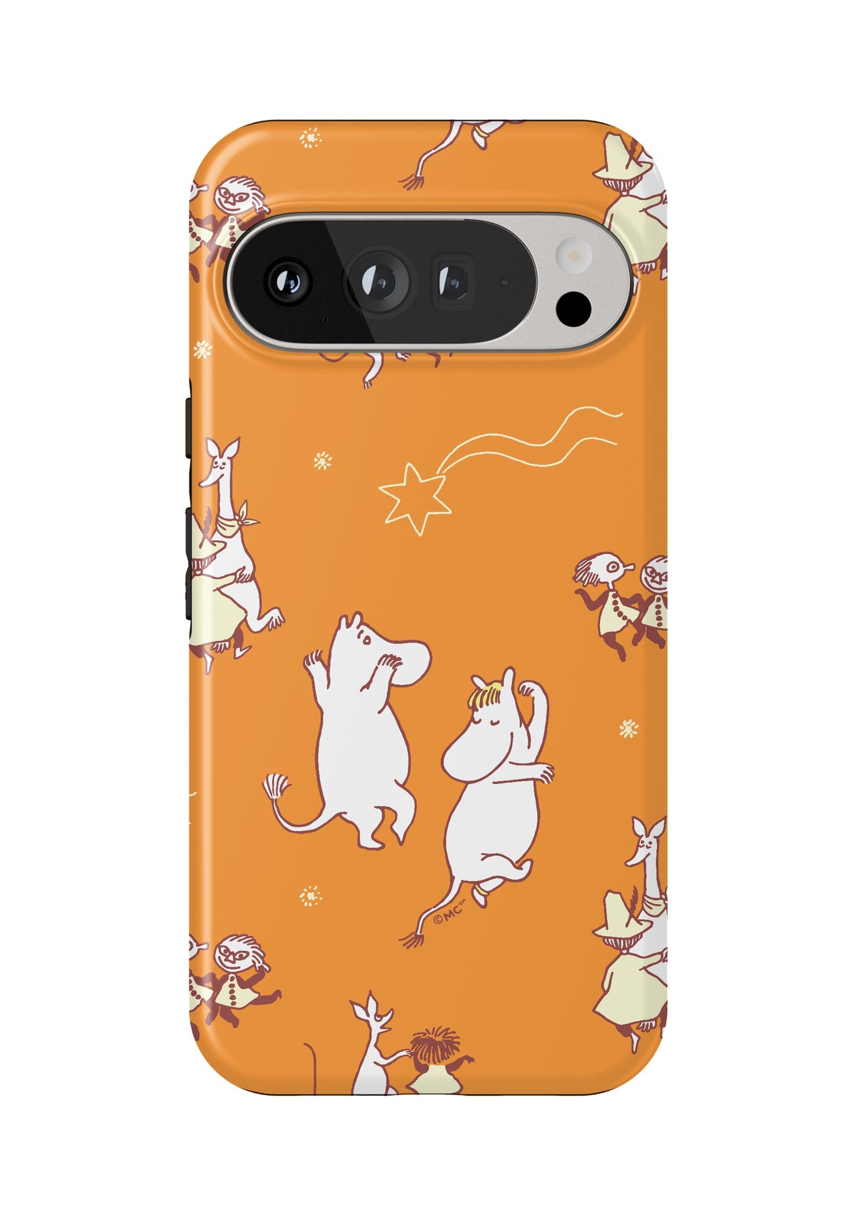 Comet in Moominland Moomintroll, Snorkmaiden & Snufkin Happy Dance Partners II Google Pixel Tough Case