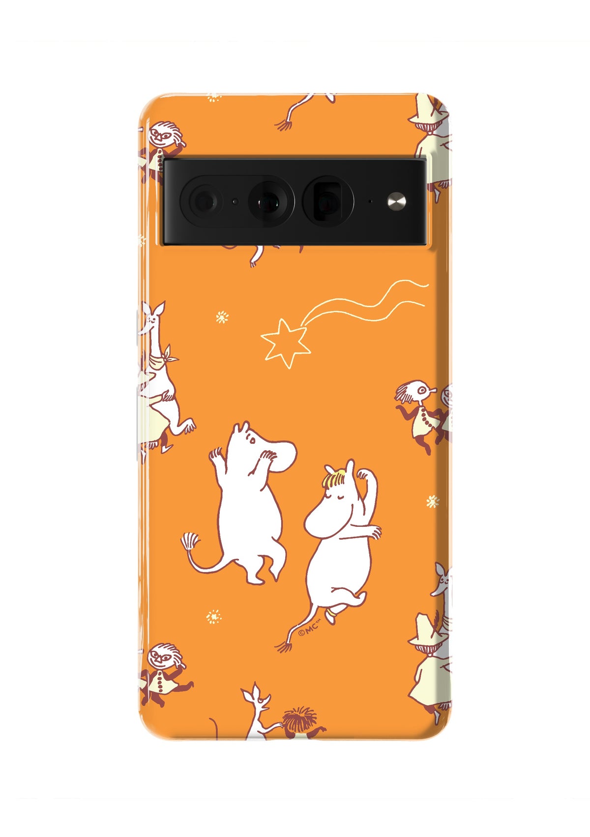 Comet in Moominland Moomintroll, Snorkmaiden & Snufkin Happy Dance Partners II Google Pixel Tough Case