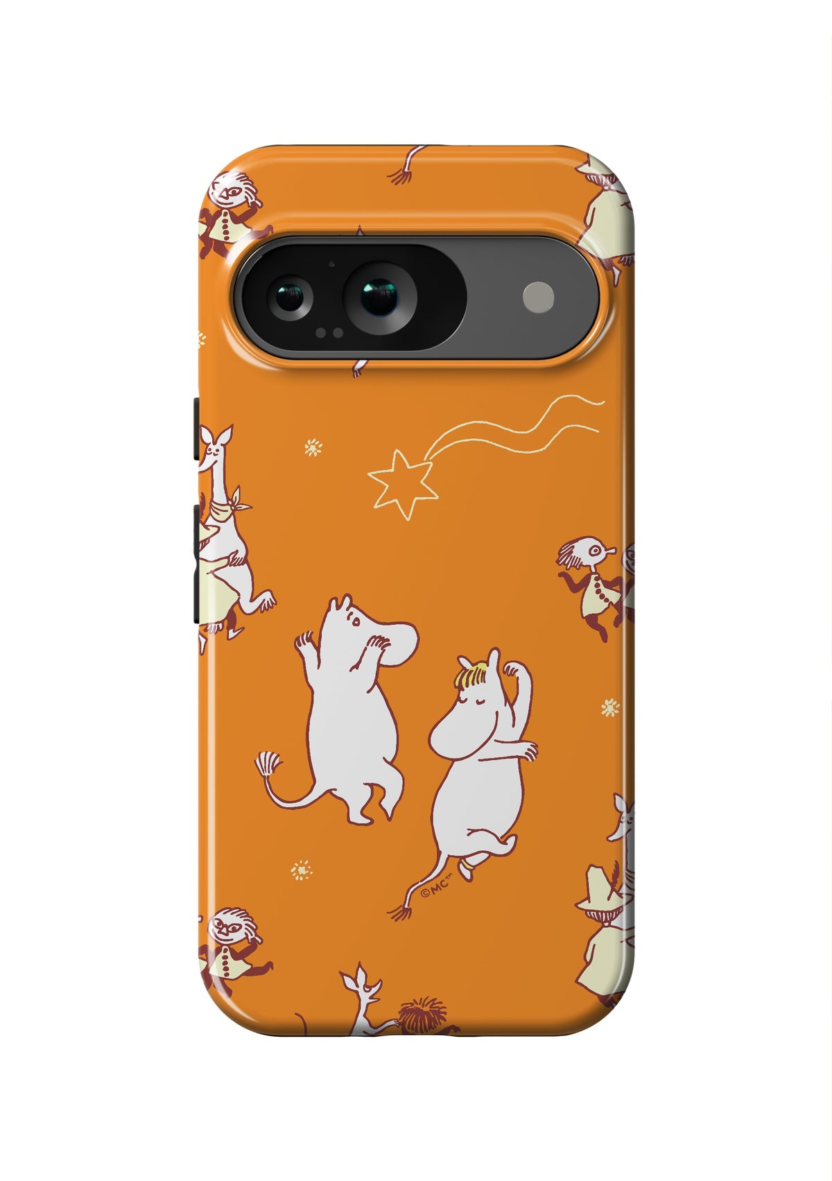 Comet in Moominland Moomintroll, Snorkmaiden & Snufkin Happy Dance Partners II Google Pixel Tough Case