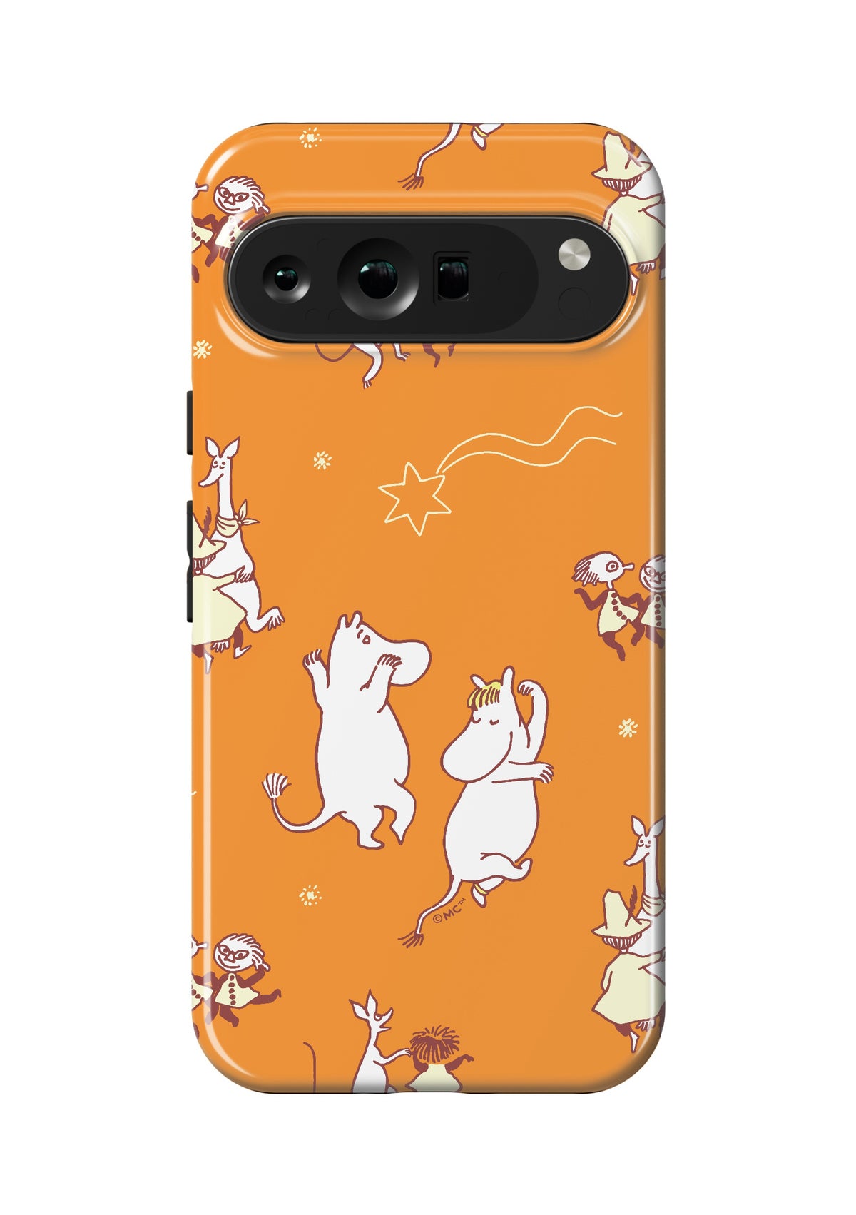 Comet in Moominland Moomintroll, Snorkmaiden & Snufkin Happy Dance Partners II Google Pixel Tough Case