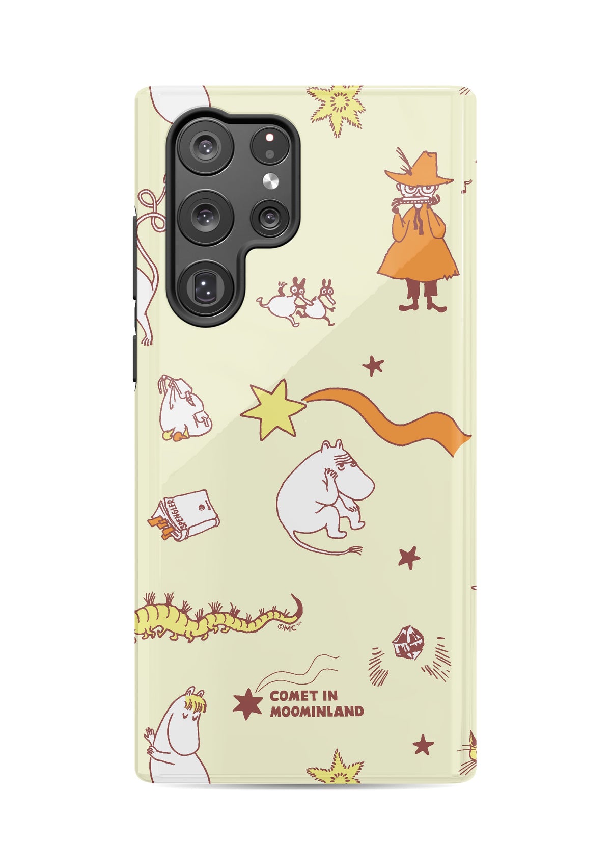 Comet in Moominland Moomintroll, Snorkmaiden & Friends Fun Galaxy Tough Case