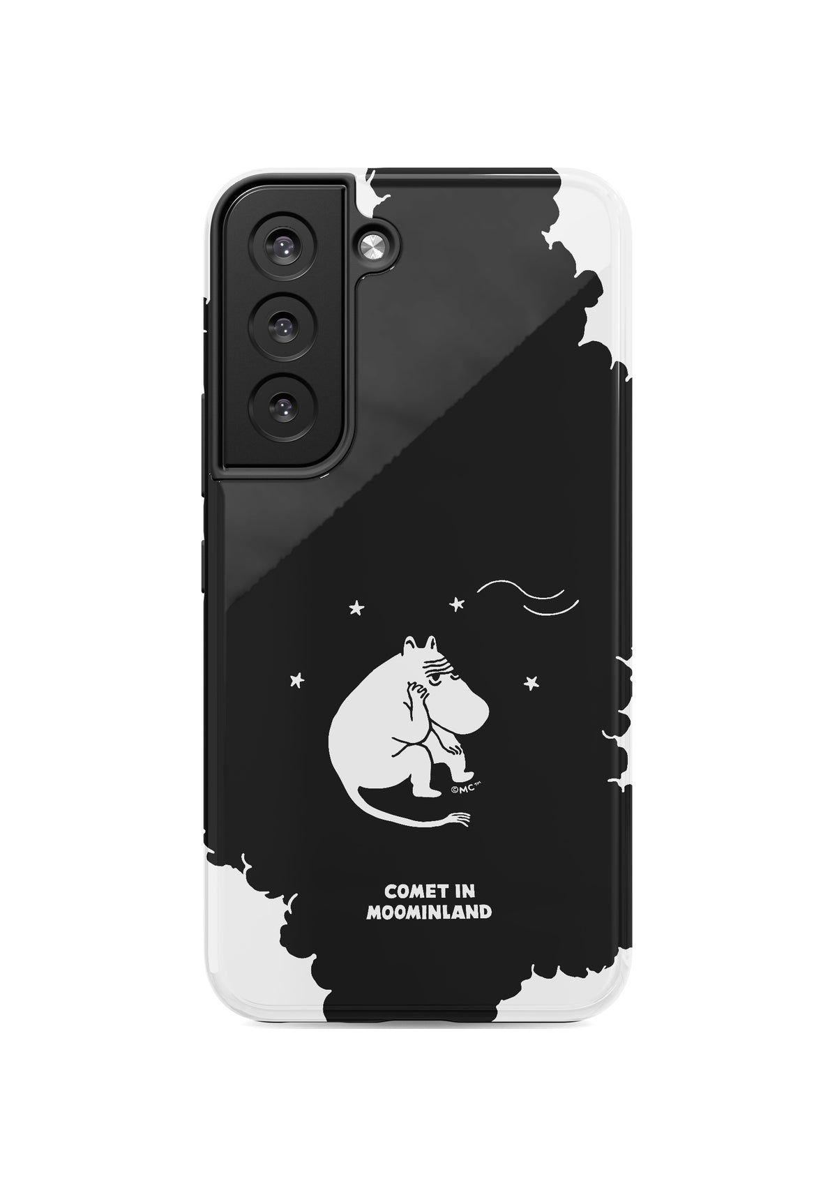 Comet in Moominland Unhappy Moomintroll Galaxy Tough Case