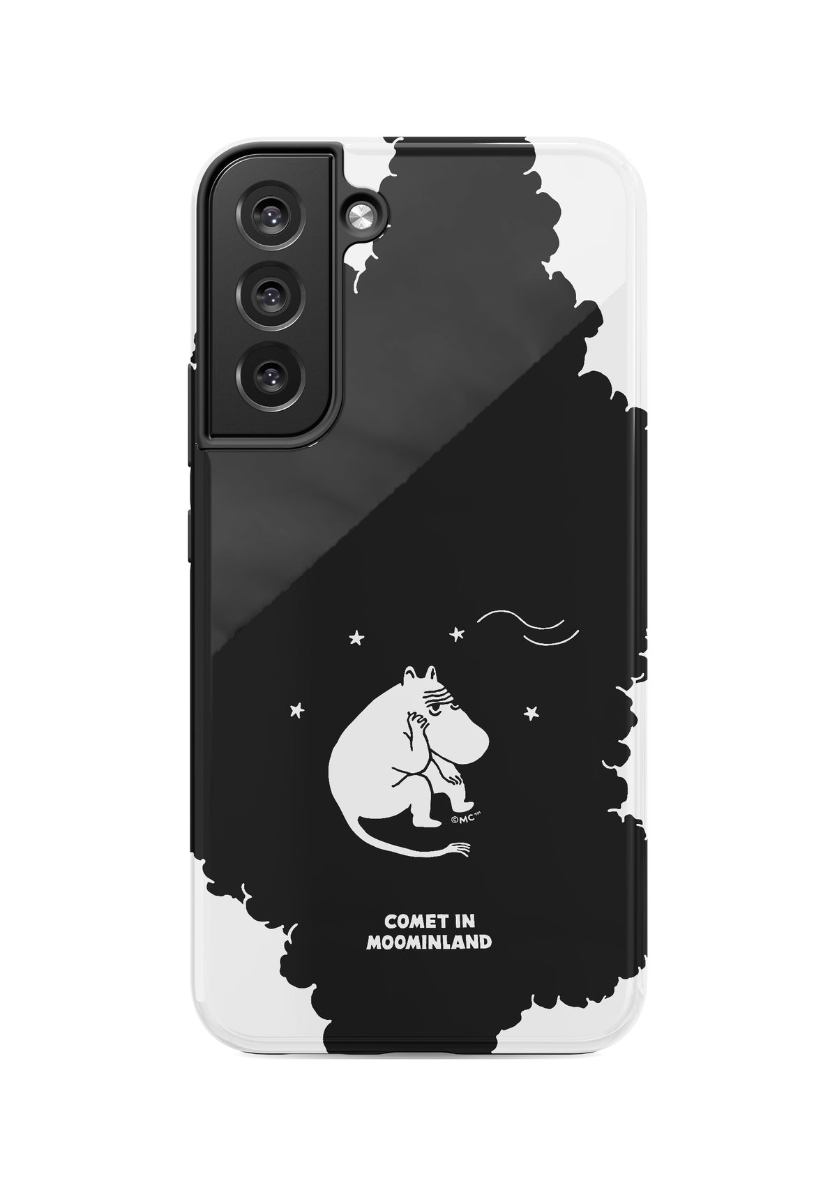 Comet in Moominland Unhappy Moomintroll Galaxy Tough Case
