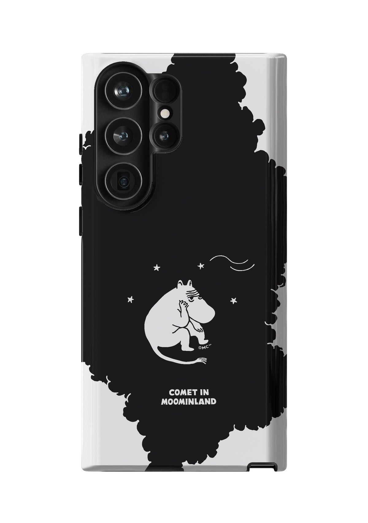 Comet in Moominland Unhappy Moomintroll Galaxy Tough Case