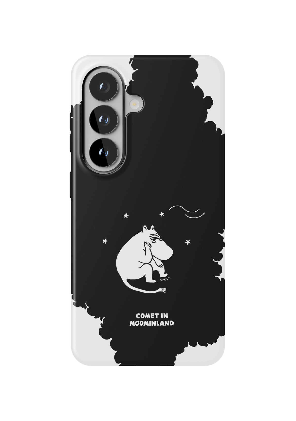 Comet in Moominland Unhappy Moomintroll Galaxy Tough Case