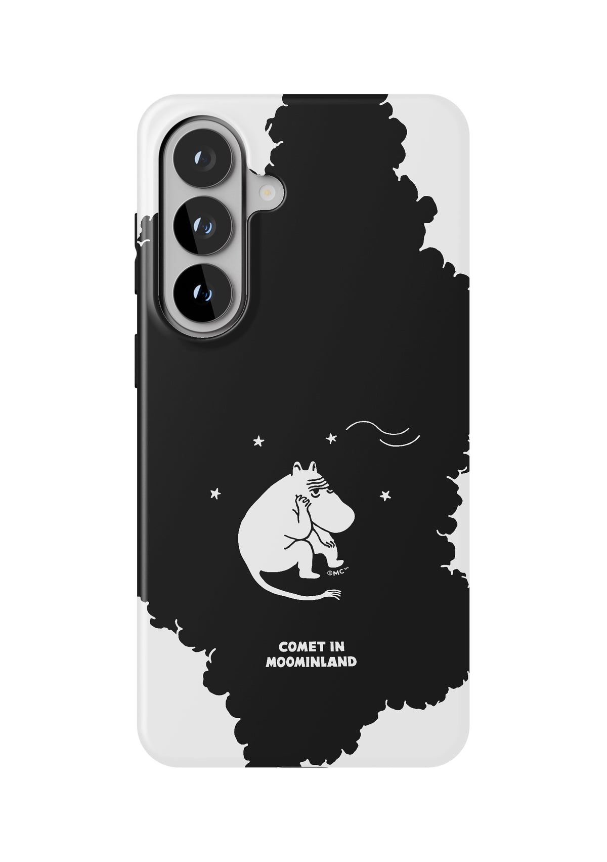 Comet in Moominland Unhappy Moomintroll Galaxy Tough Case