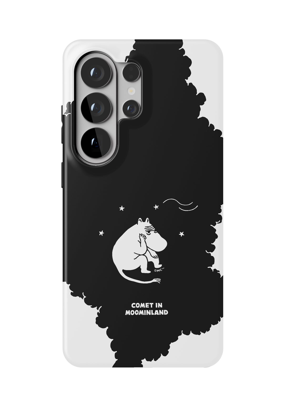 Comet in Moominland Unhappy Moomintroll Galaxy Tough Case