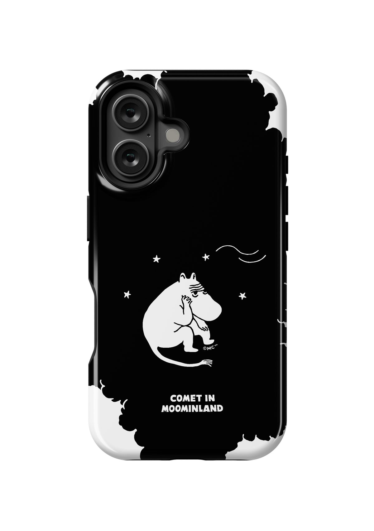 Comet in Moominland Unhappy Moomintroll  II Apple iPhone Tough Case