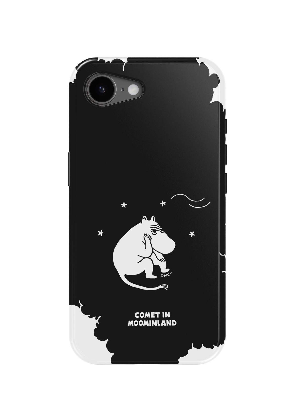 Comet in Moominland Unhappy Moomintroll  II Apple iPhone Tough Case
