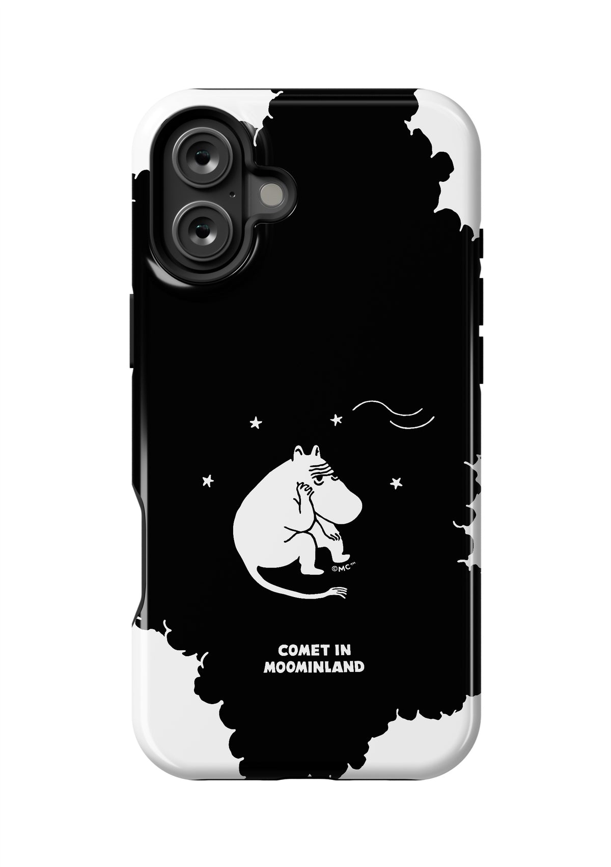 Comet in Moominland Unhappy Moomintroll  II Apple iPhone Tough Case