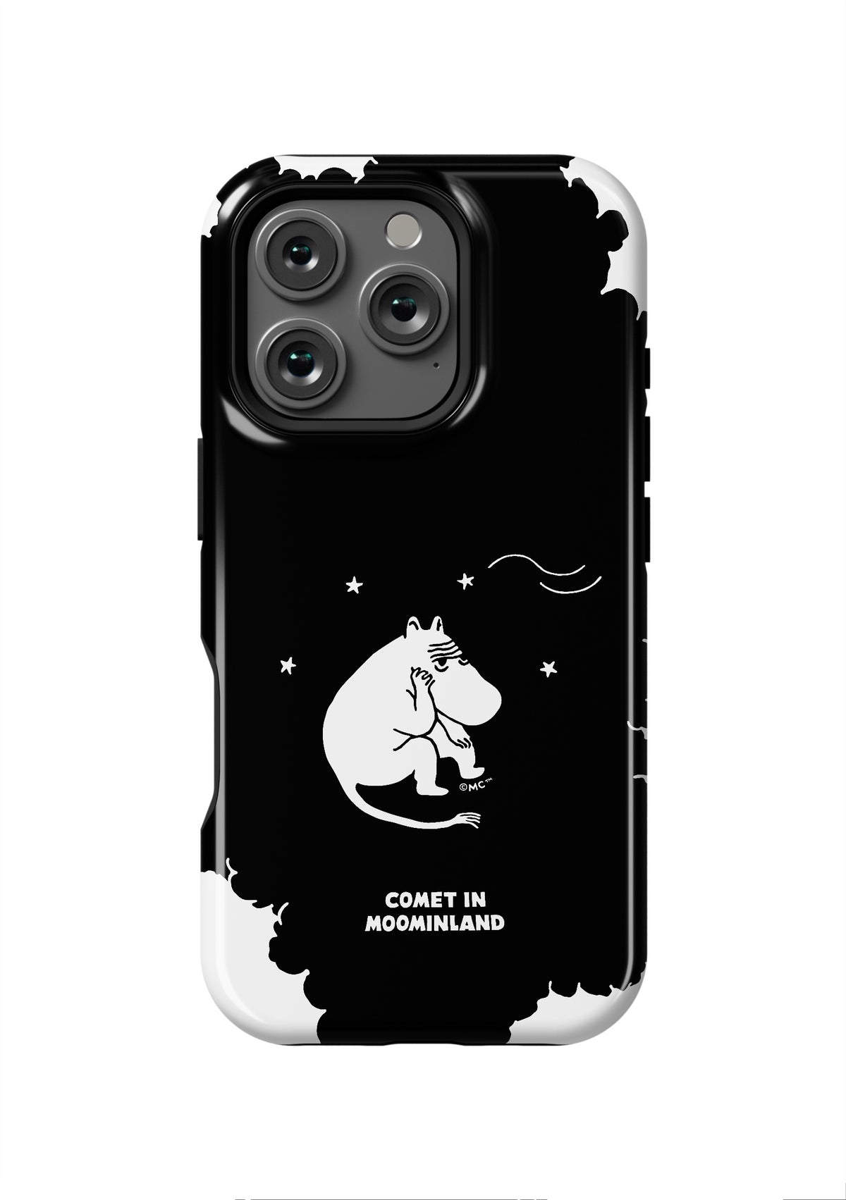 Comet in Moominland Unhappy Moomintroll  II Apple iPhone Tough Case