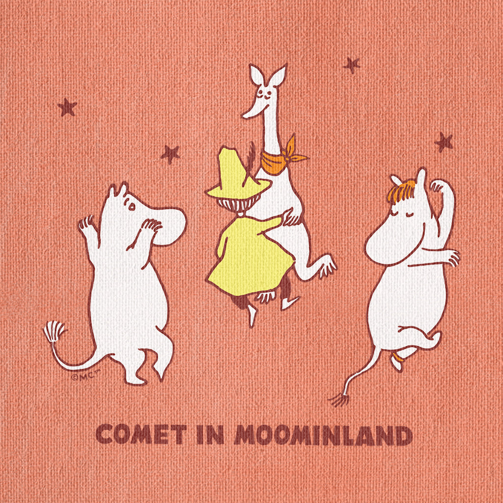 Comet in Moominland Moomintroll, Snorkmaiden & Snufkin Happy Dance Tote Bag