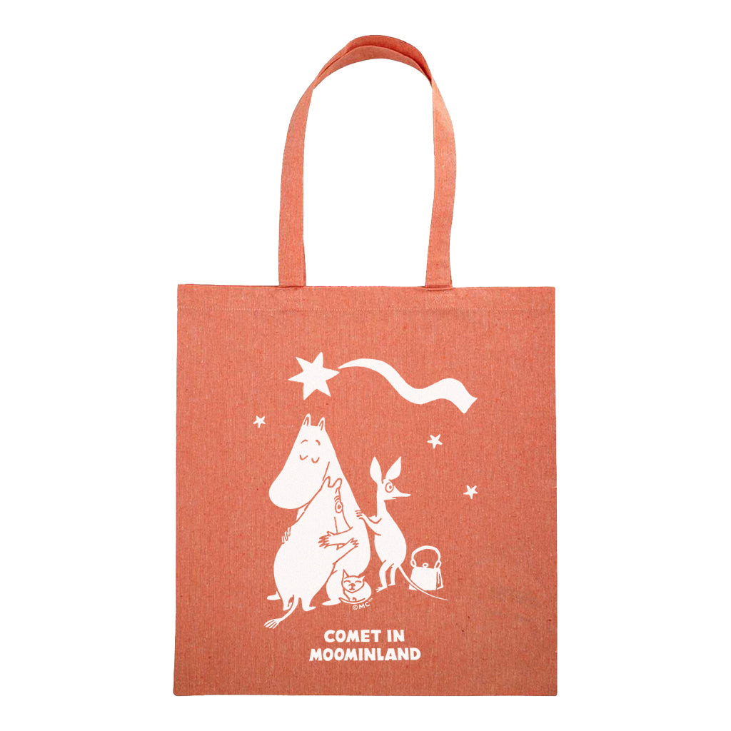 Comet in Moominland Moomintroll & Snorkmaiden Family Hug Tote Bag