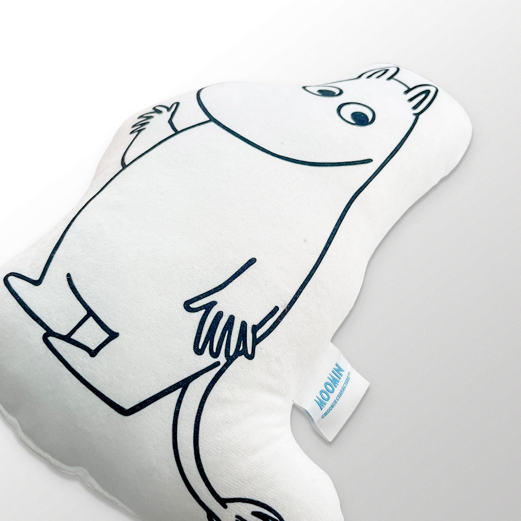 Moomintroll Plush Cushion White