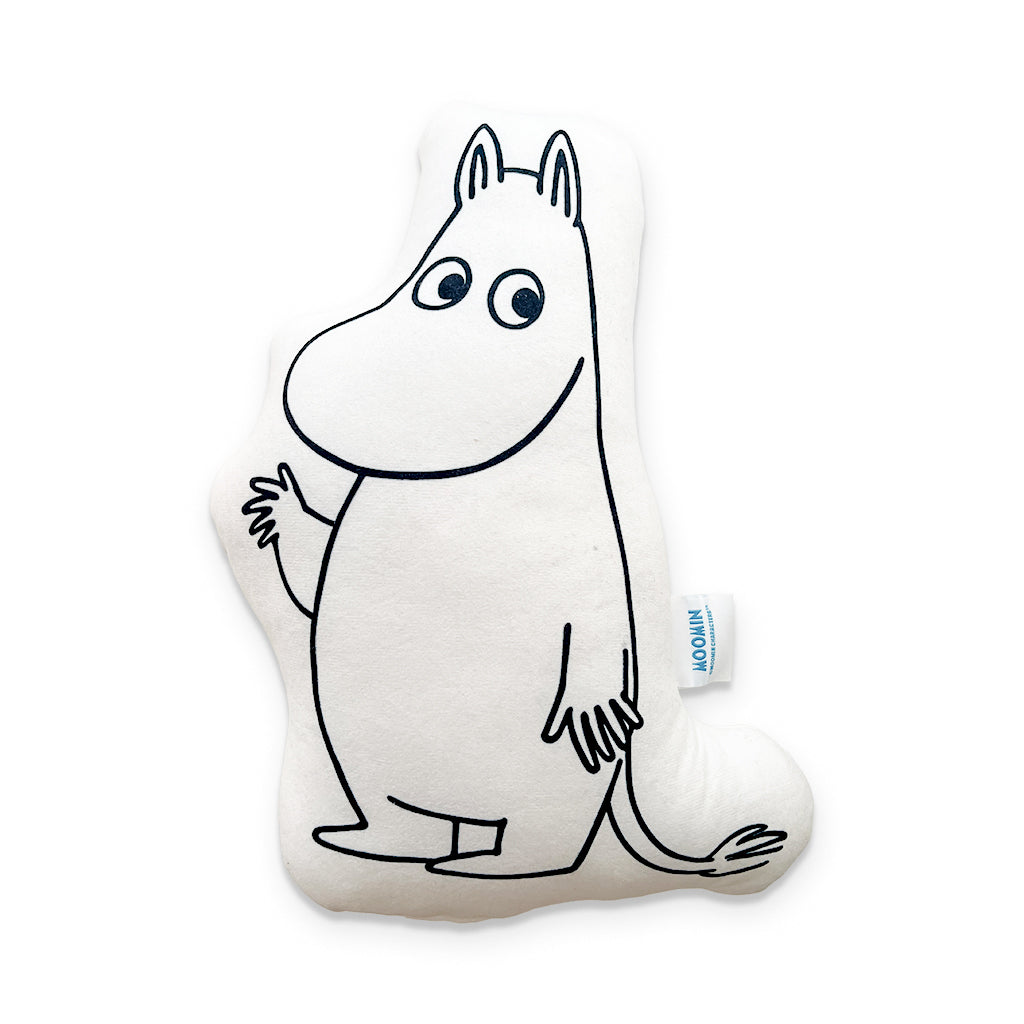 Moomintroll Plush Cushion White